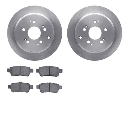 6302-59077, Rotors With 3000 Series Ceramic Brake Pads